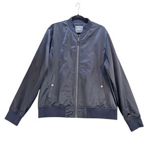 Bonobos Mens The Bloulevard Bomber Jacket Standard Fit Casual Lightweight Coat L